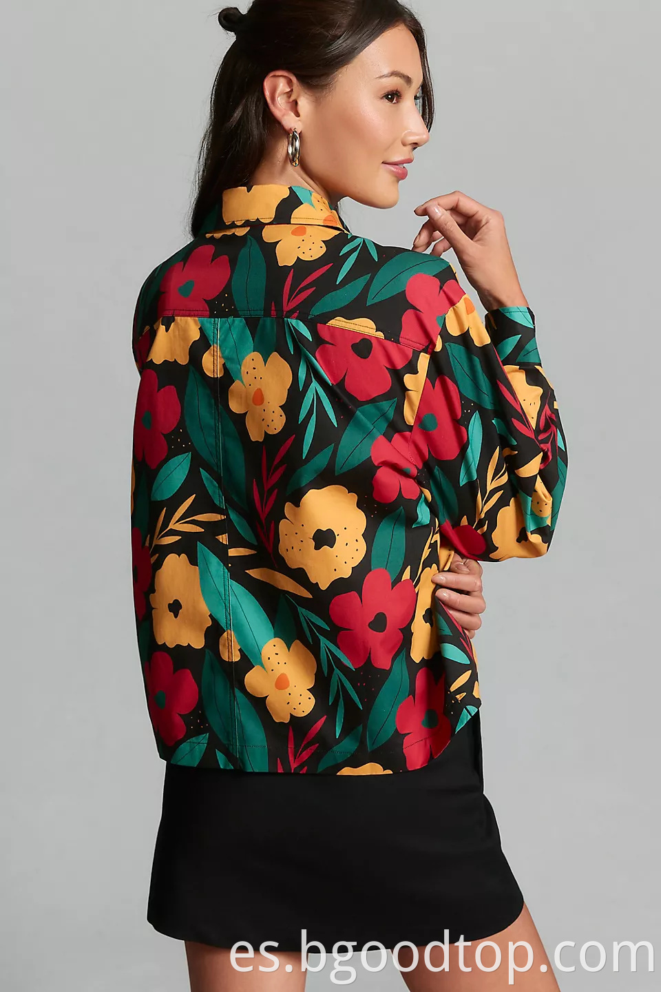 Women's floral jacket wholesale